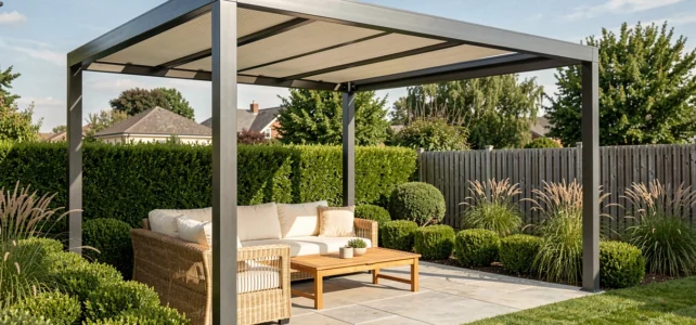 Sublimez votre jardin avec une pergola aluminium 4×3 élégante et moderne Sublimez votre jardin avec une pergola aluminium 4×3 élégante et moderne
